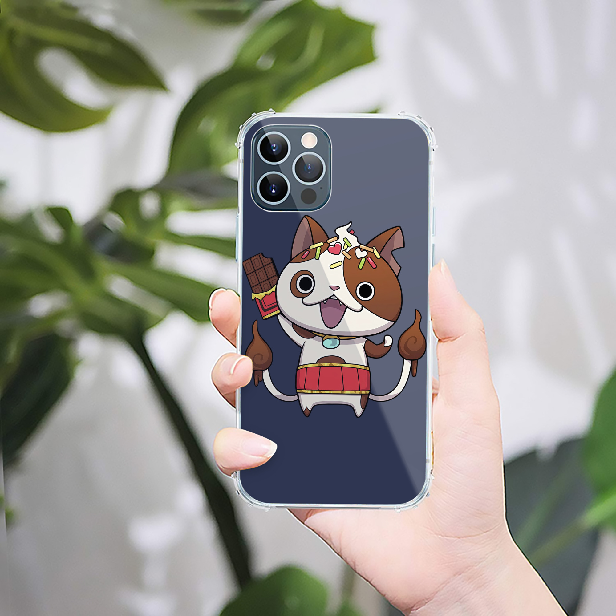 （画像用） 妖怪ウォッチ Yo-kai Watch 【iPhone 12シリーズ対応】透明スマホケース（クリアソフトケース）